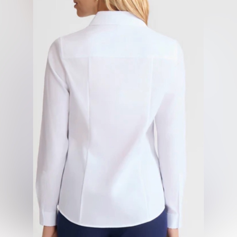 NWOT JONES NEW YORK (Signature) Classic Button-Front Women's Blouse. Size: Small - Picture 2 of 10
